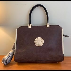 Women’s Faux Brown Leather Purse